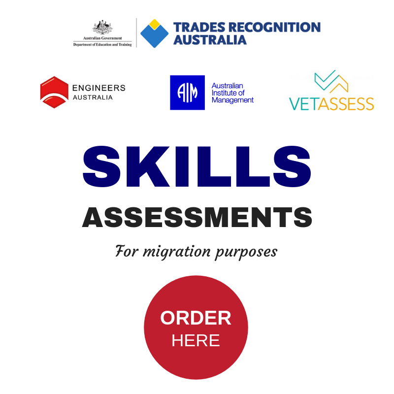 Skills Assessment Order Form